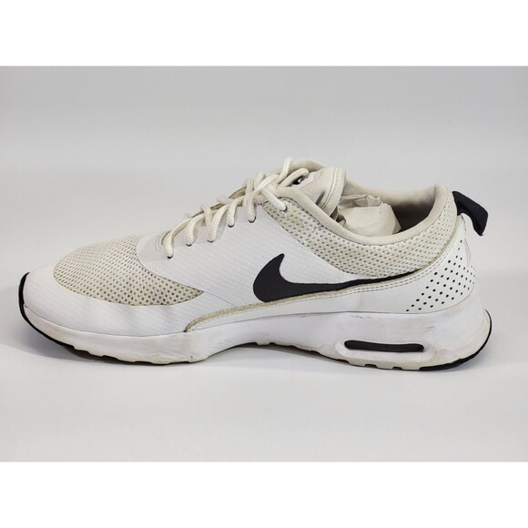 BF Women's Size 9 Nike Air Max Thea Athletic Running Shoes Sneakers White Black - Picture 7 of 10